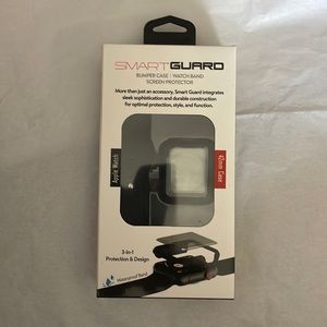 4 pack Smart Guard Bumper Case Watchband and Screen protector for Apple Watches